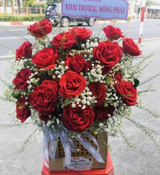 Hộp gỗ ohara đỏ rẻ đẹp sang trọng trong ngày phụ nữ dành cho mẹ,người yêu, vợ