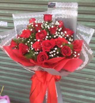 BÓ HỒNG ĐỎ TO ĐẸP TẶNG VỢ SIÊU ĐẸP RẺ TÂN UYÊN