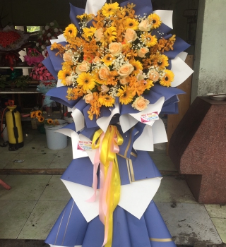 KỆ HOA KHAI TRƯƠNG 1 TẦNG GIÁ RẺ NHẤT TÂN UYÊN