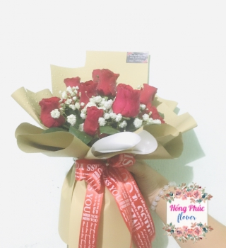 Bó hoa Hồng đỏ mini siêu xinh tặng sinh nhật