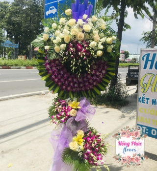 Hoa viếng rẻ nhất, đẹp nhất ở Tân Uyên, Bình Dương 