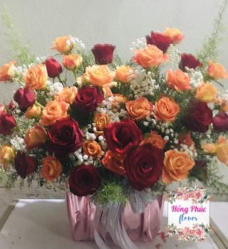 Hộp hoa to rẻ đẹp sang lạ cho mọi dịp đặc biệt ở Bình Dương 