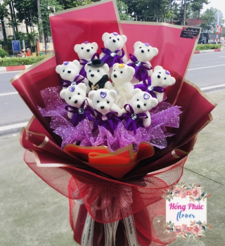 Bó gấu tình nhân cực rẻ cực đẹp tỏ tình trong ngày phụ nữ