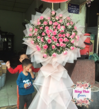 LẴNG HOA CHÚC MỪNG KHAI TRƯƠNG CHO SPA SIÊU XINH TÂN UYÊN