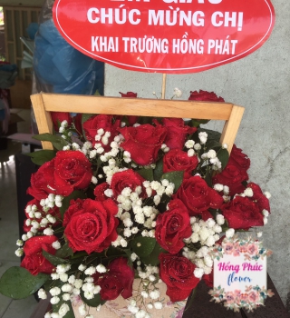 GIỎ HỒNG KHAI TRƯƠNG HỒNG PHÁT TÂN UYÊN