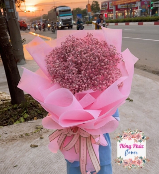 BÓ HOA BIBI  CỠ VỪA ĐÁNG YÊU GIÁ RẺ NHẤT TÂN UYÊN