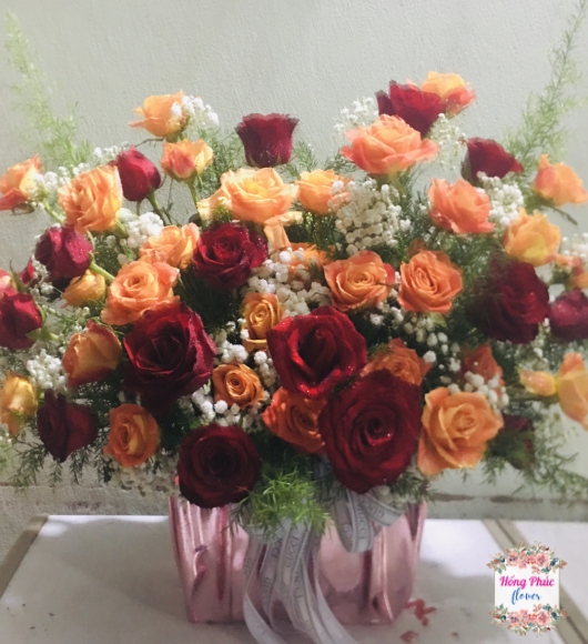 Hộp hoa to rẻ đẹp sang lạ cho mọi dịp đặc biệt ở Bình Dương 