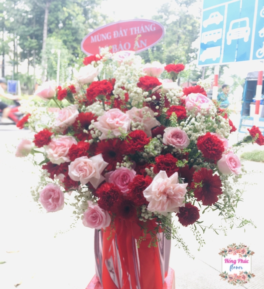 Hộp hoa simili siêu to, rẻ đẹp, sang chảnh cho ngày sinh nhật, 20/10