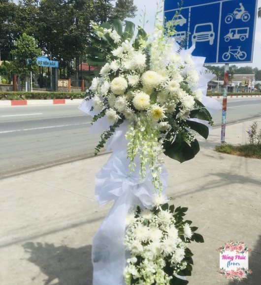 Hoa viếng khu vực Bình Dương với hoa mẫu đơn cực sang cực đẹp