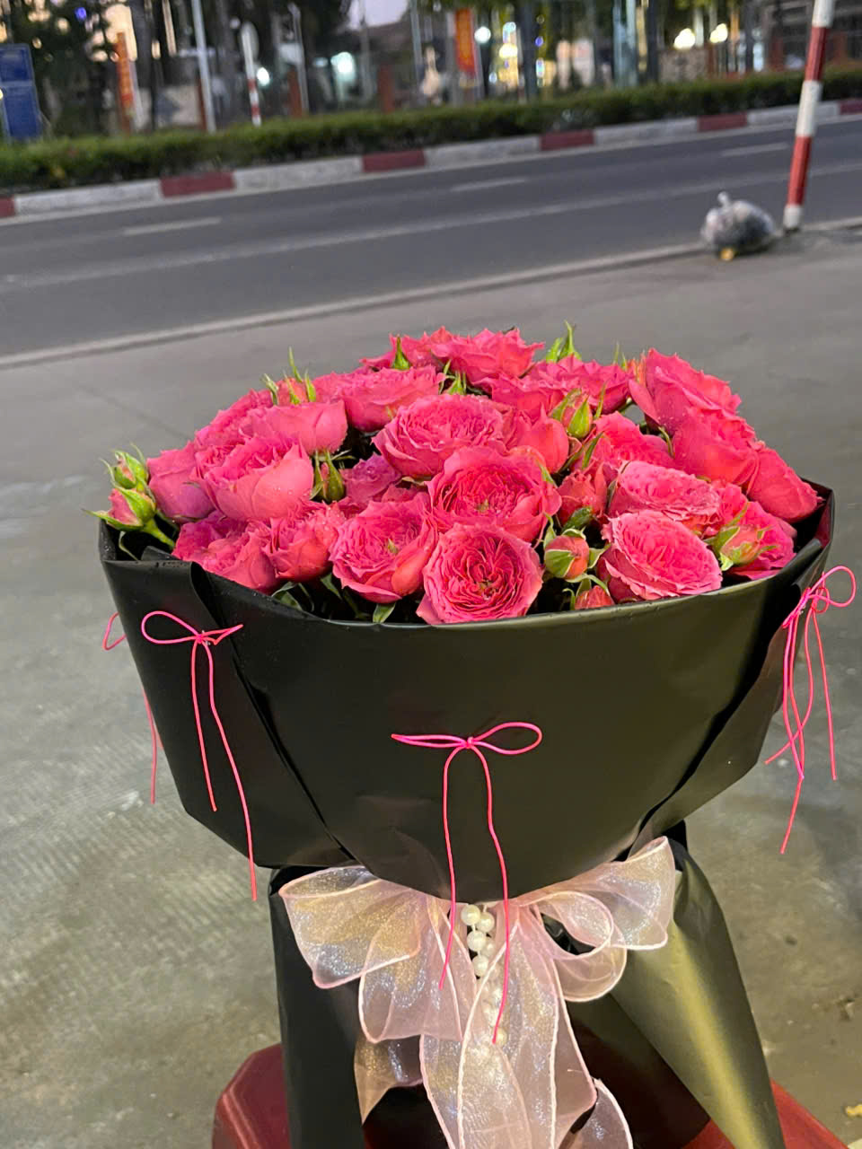 hoa hồng bó tân uyên