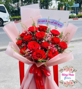 Hoa hồng bó sinh nhật