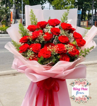 Hoa hồng bó lớn