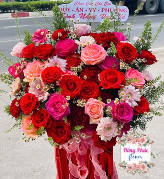 Hoa sinh nhật cho nữ đa dạng màu