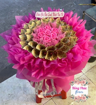 Hoa tiền sinh nhật 