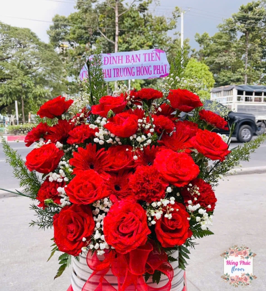 Hoa khai trương 