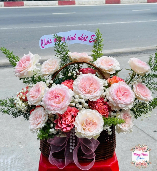 Giỏ hoa sinh nhật 
