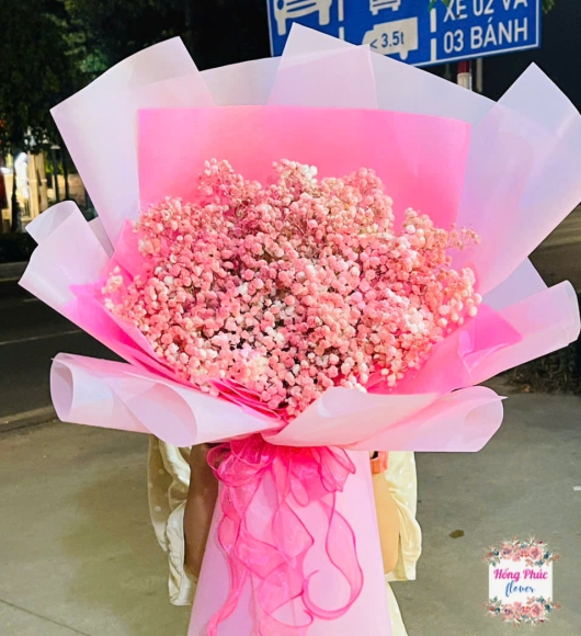 Hoa bibi màu hồng
