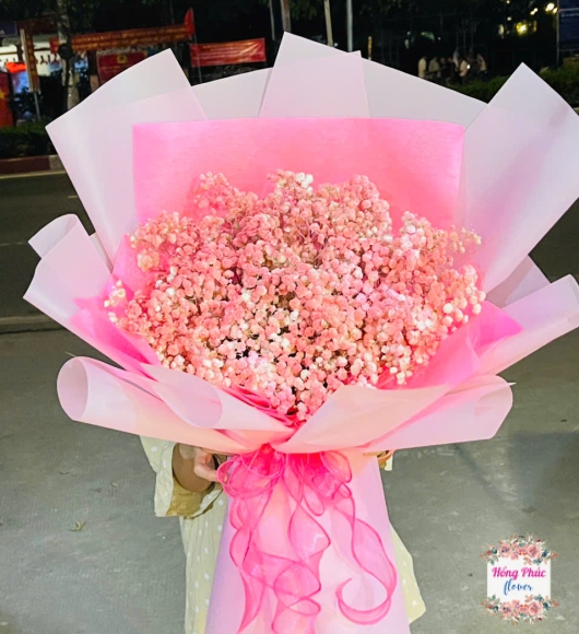 Hoa bibi màu hồng