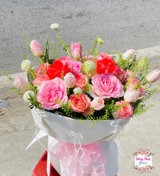 Hoa hồng bó siêu dễ thương