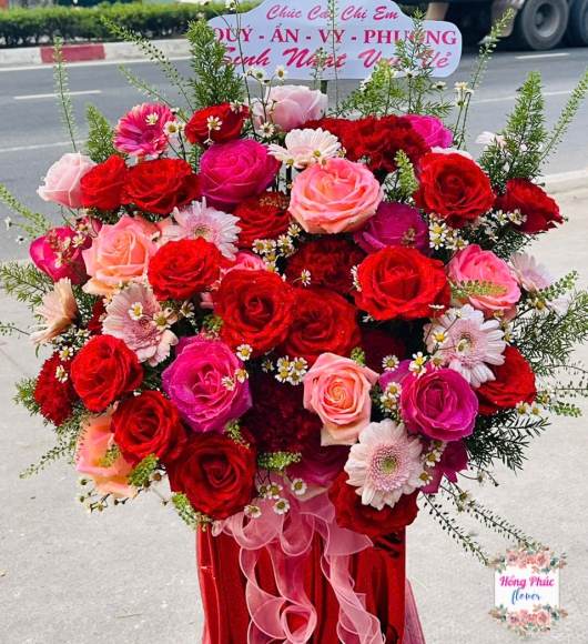 Hoa sinh nhật cho nữ đa dạng màu