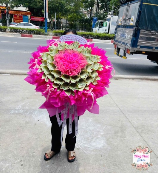 Hoa tiền sinh nhật 